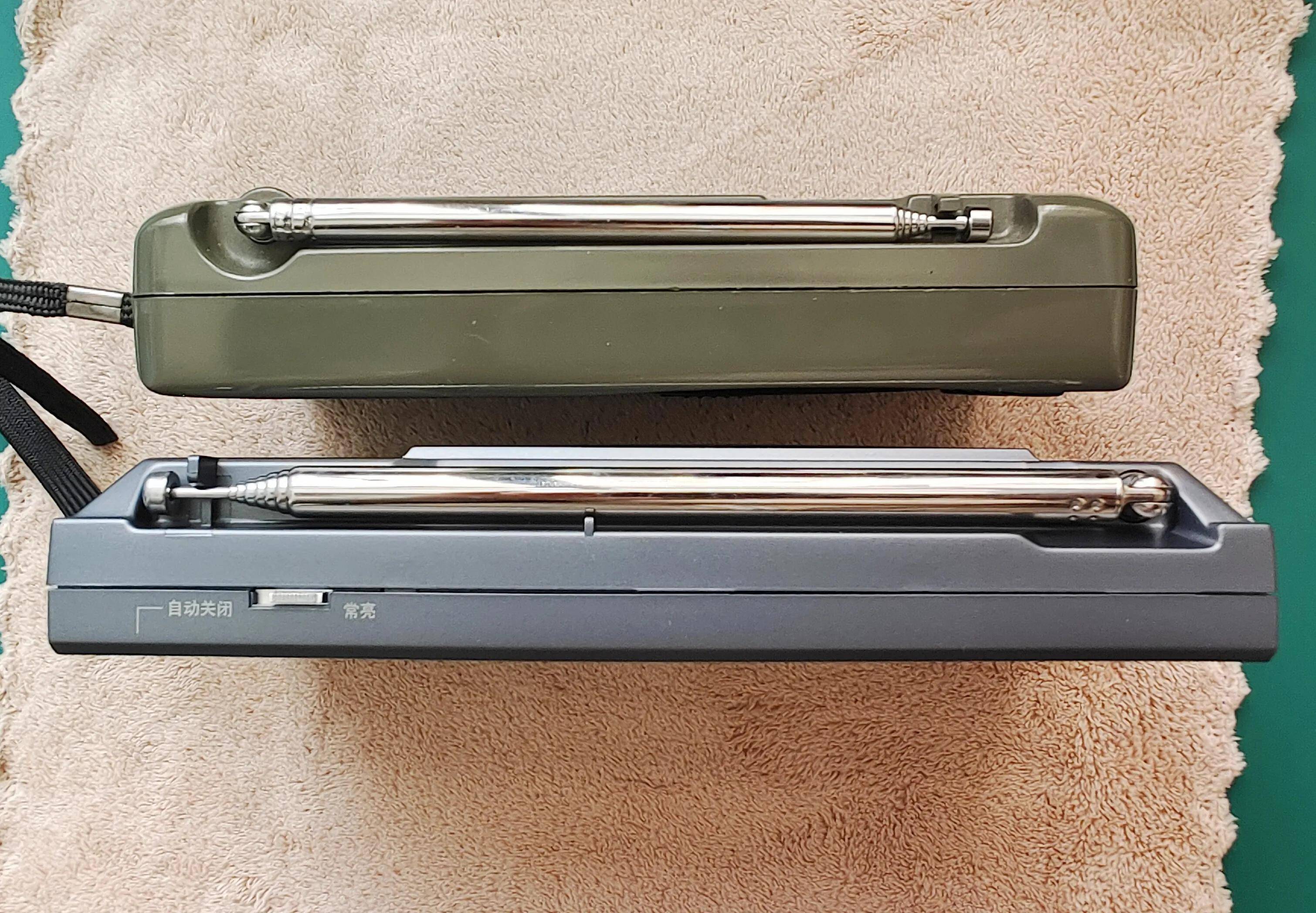 指针模拟接收机的国产力作德生r9700dx短波二次变频收音机
