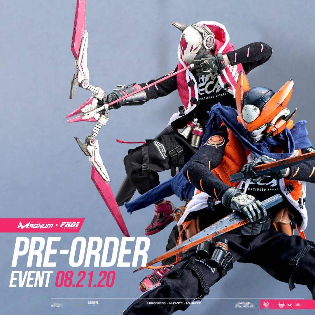 中古 DEVIL TOYS MWR BULLETPUNK Carbine FX01 + MAGNUM 1/6 Scale