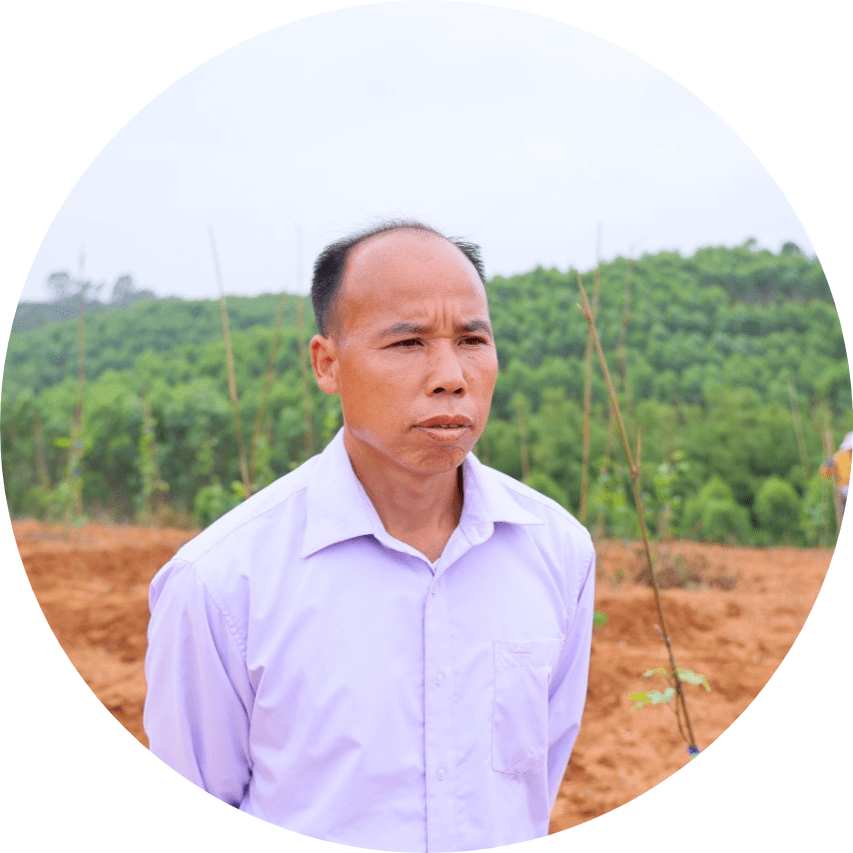 浦北县安石镇阮农伯种植专业合作社理事长 阮文我们阮农伯种植专业