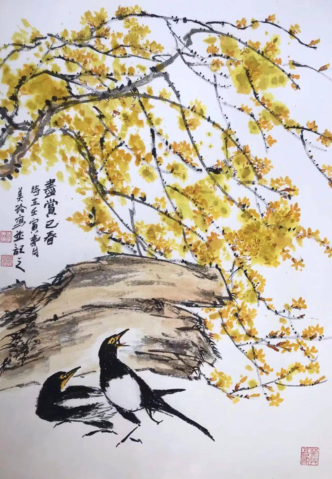 艺赏春报康宁――南京市美协花鸟画研究会抗疫线上作品展