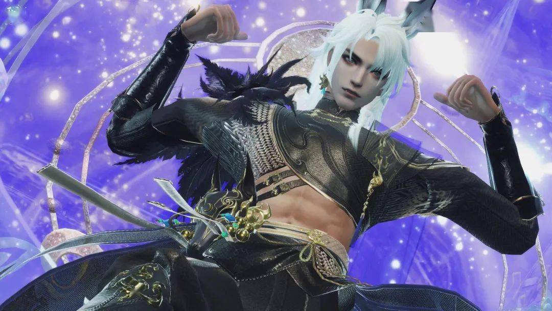 天狗化形帅气与高贵交织这样的黑皮美人你爱了吗