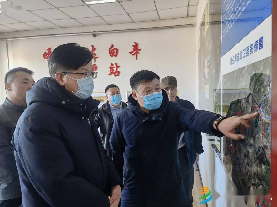 4月1日,呼伦贝尔市级河湖长,满洲里市委书记于伟东赴乌尔逊河,克鲁伦