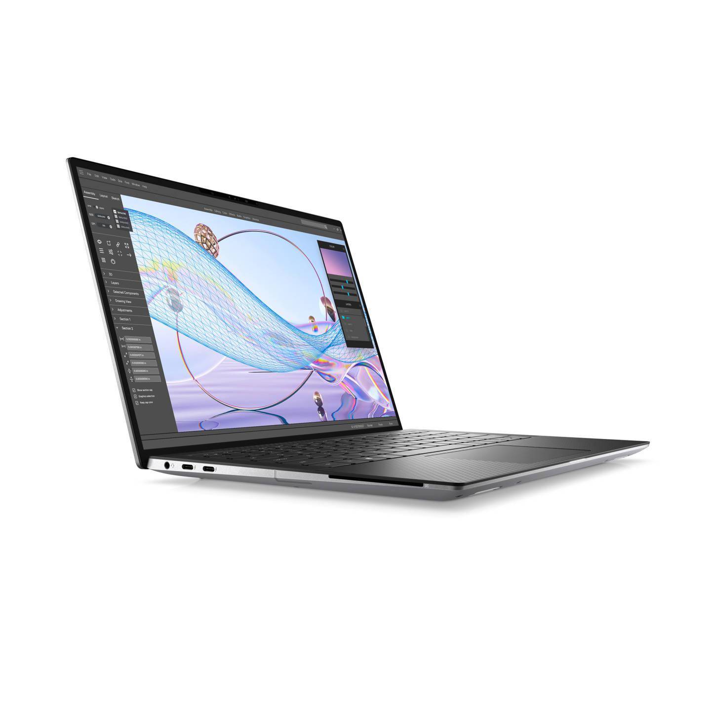 戴尔precision 5470 官方图赏:14 英寸轻薄移动工作站_搭载_配备了