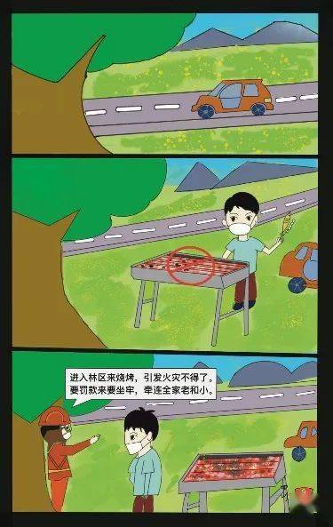 森林防火2022年四川森林防火漫画册