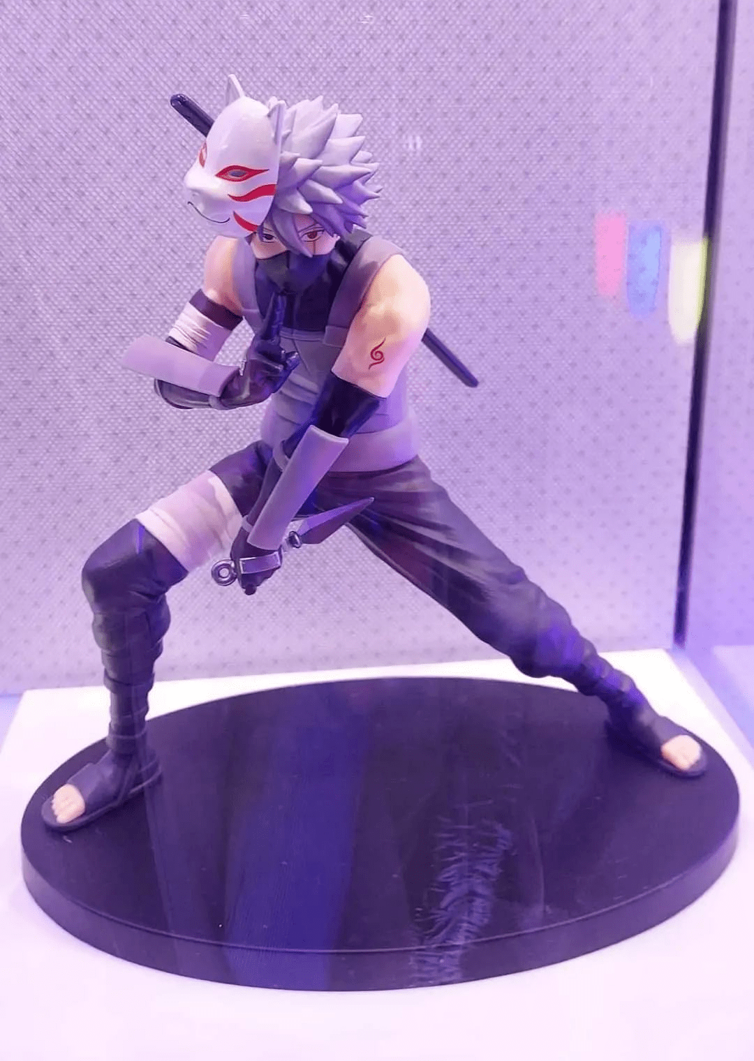 火影忍者最新情报正版授权万代眼镜厂vibrationstars暗部卡卡西实物