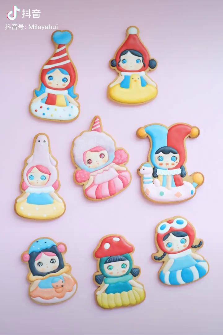 毕奇娃娃糖霜饼干第二次被翻牌子啦