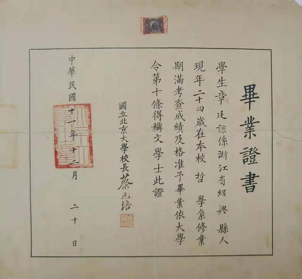 这毕业证书有啥特别的?_京师大学堂_毕业生_民国