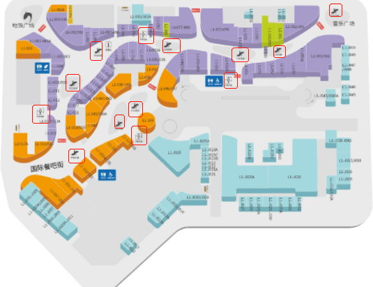 购物中心电梯厅图鉴