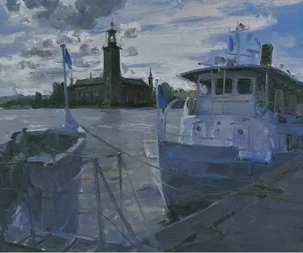 写生全国美展金奖得主何红舟的风景写生