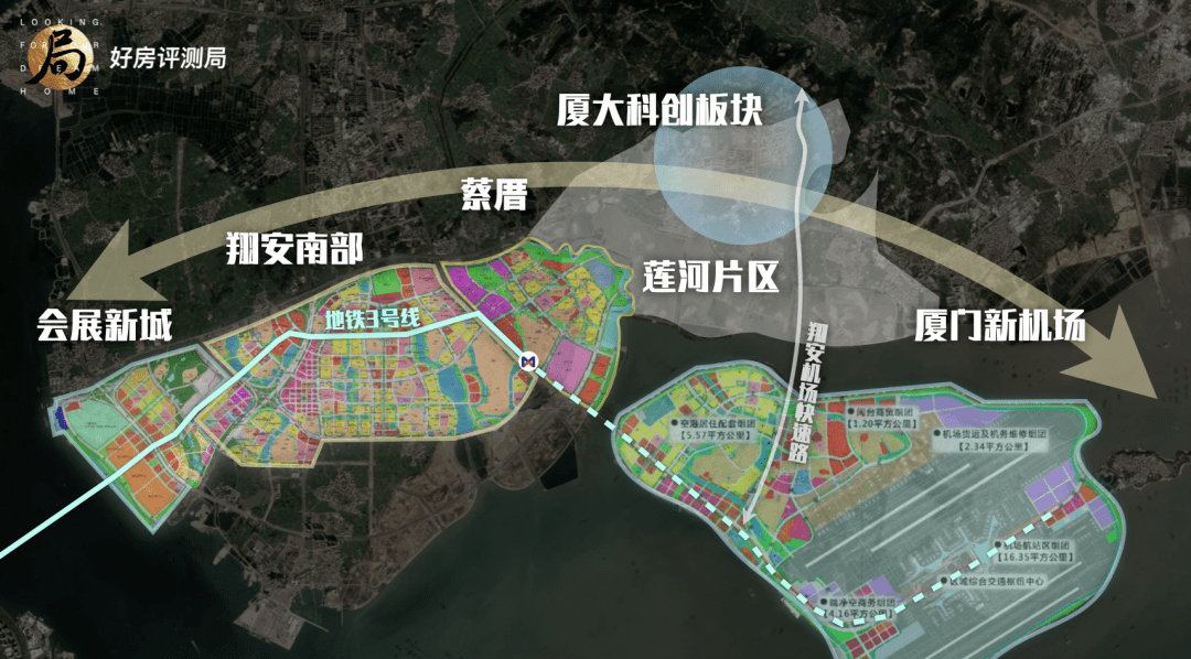 厦门翔安区最新规划图图片