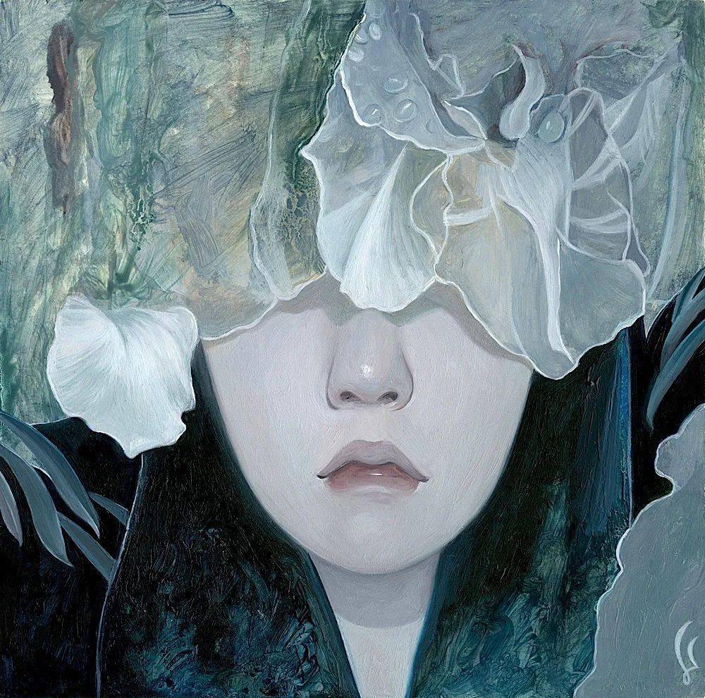 胆小慎进抑郁症画家笔下阴森诡异的女孩吸引16万人围观看完直呼有被吓