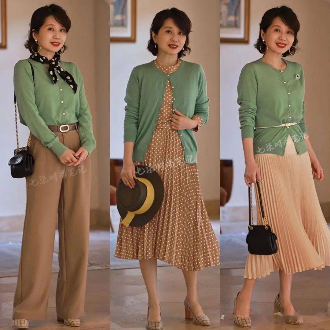 个子不高却会穿这才是50岁女人的穿衣榜样