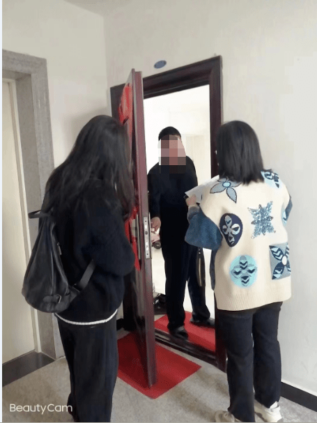 敲门入户为这些抚宁人点赞