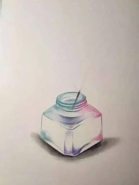 彩铅教程:零基础也能学会的羽毛笔!_版权_肯特_自动铅笔