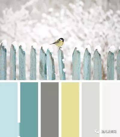 老师会配色环创更精彩实用幼儿园配色方案