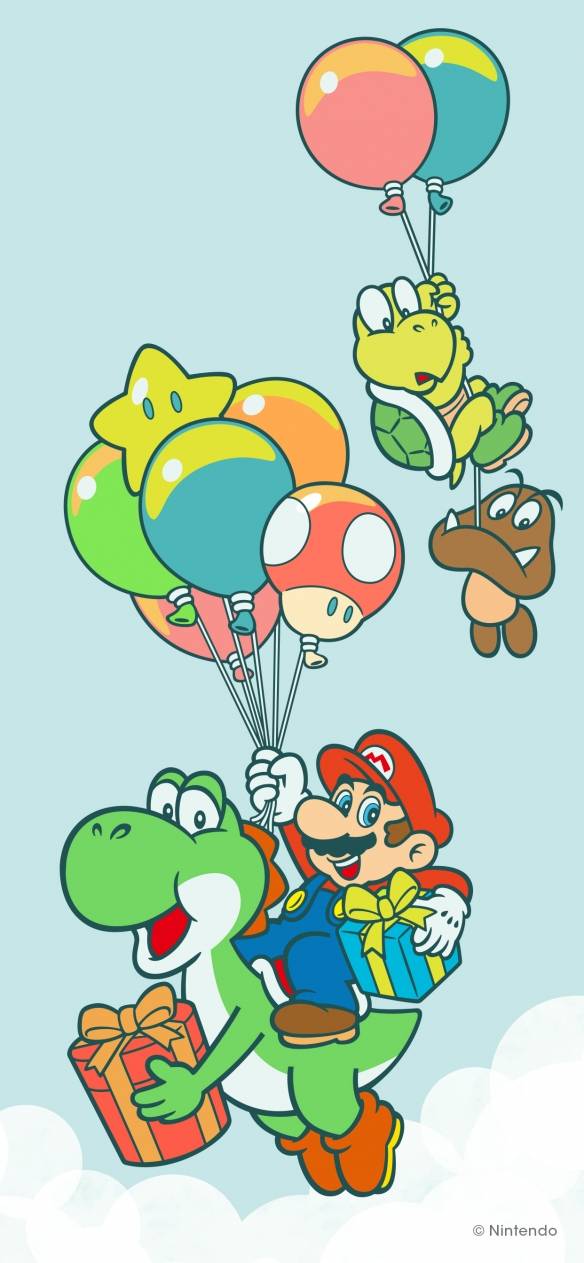 任天堂发布生日主题壁纸第一方巨星云集内藏神秘嘉宾