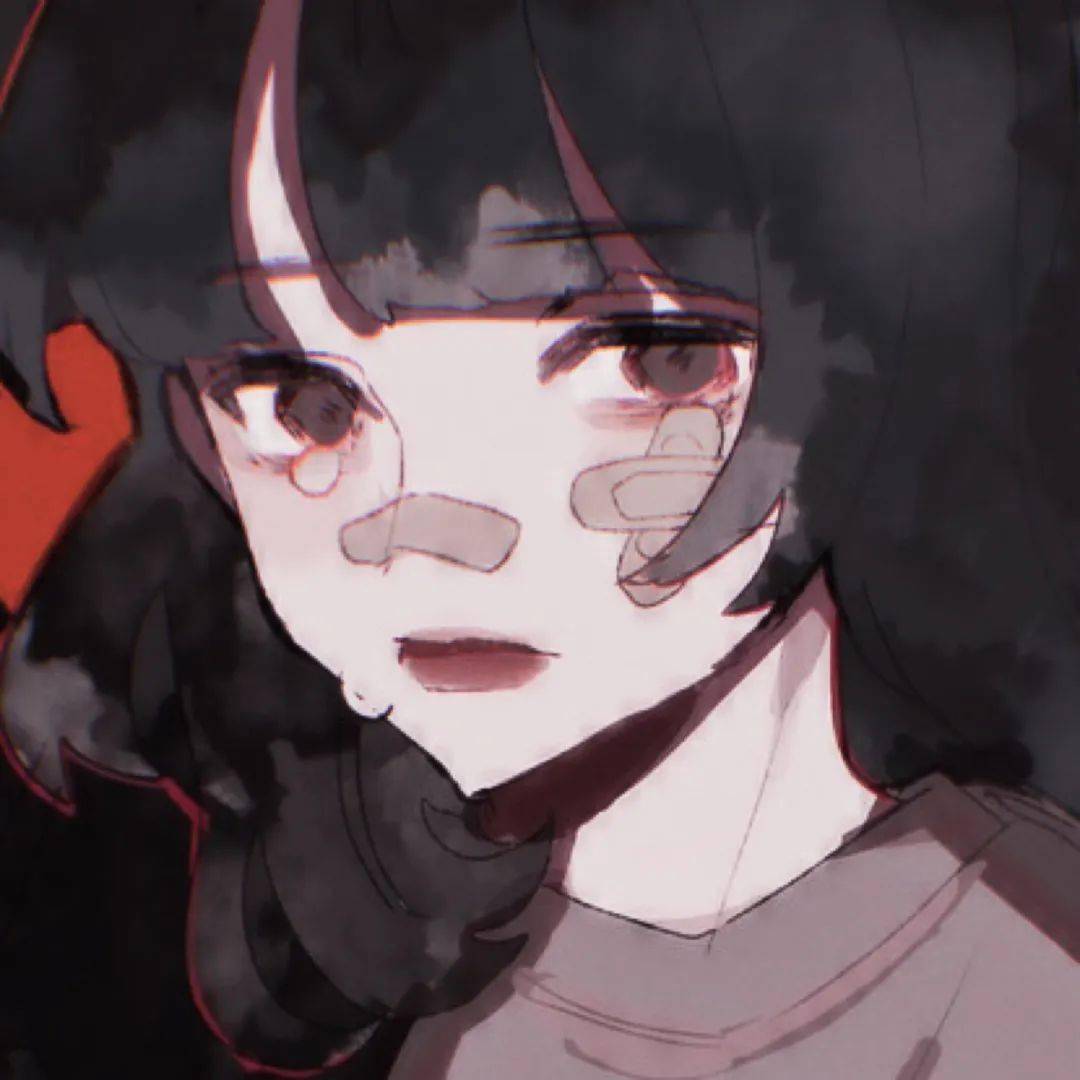 emo丧系女生头像_微信_网络综合_壁纸