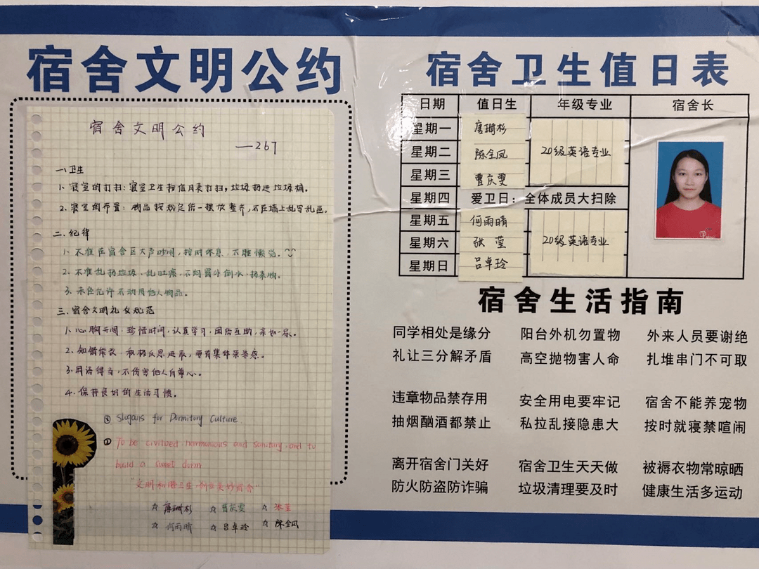 宿舍信息卡设计图图片