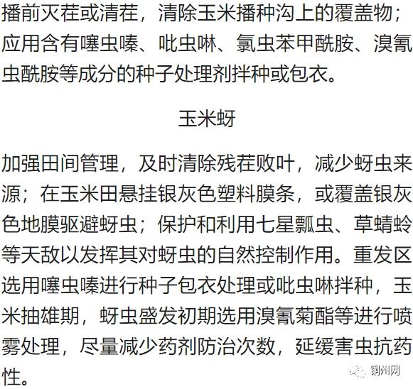 玉米铁甲虫玉米纹枯病玉米大,小斑病五,主推技术(一)秸秆还田,深耕