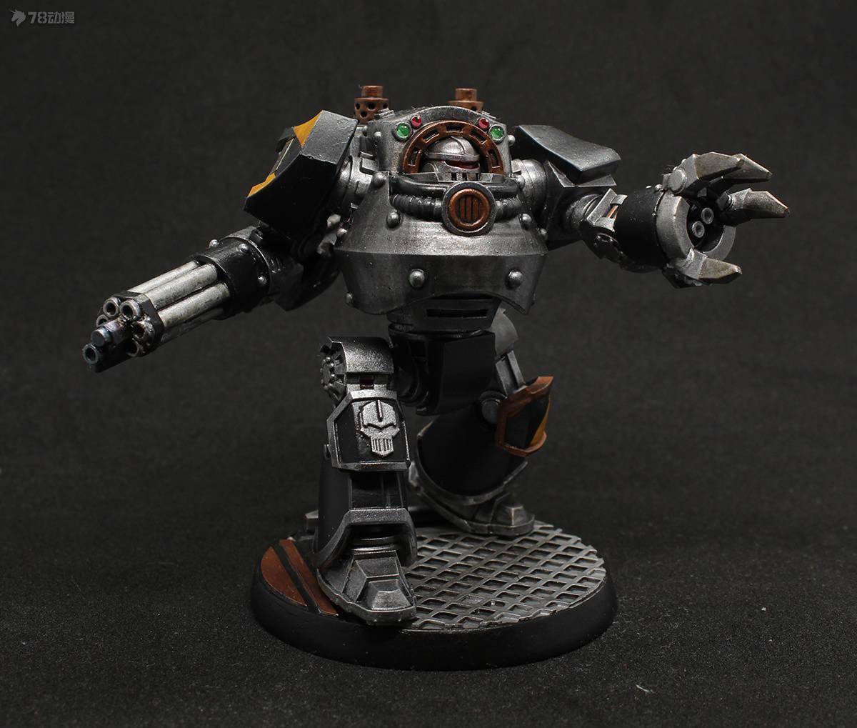 模玩秀战锤40k钢铁勇士棋子