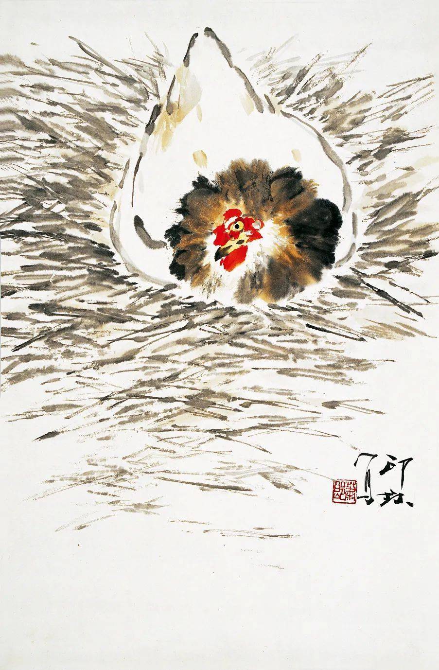 萧朗笔下的鸡:雄鸡赳赳,母鸡柔柔_先生_公鸡_德善