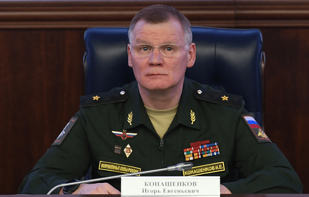 据俄罗斯卫星通讯社报道,俄罗斯国防部发言人伊戈尔·科纳申科夫16日