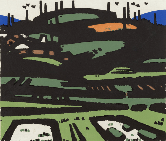 中华艺术宫轻悦读杨可扬绿遍江南一幅世外桃源的画面