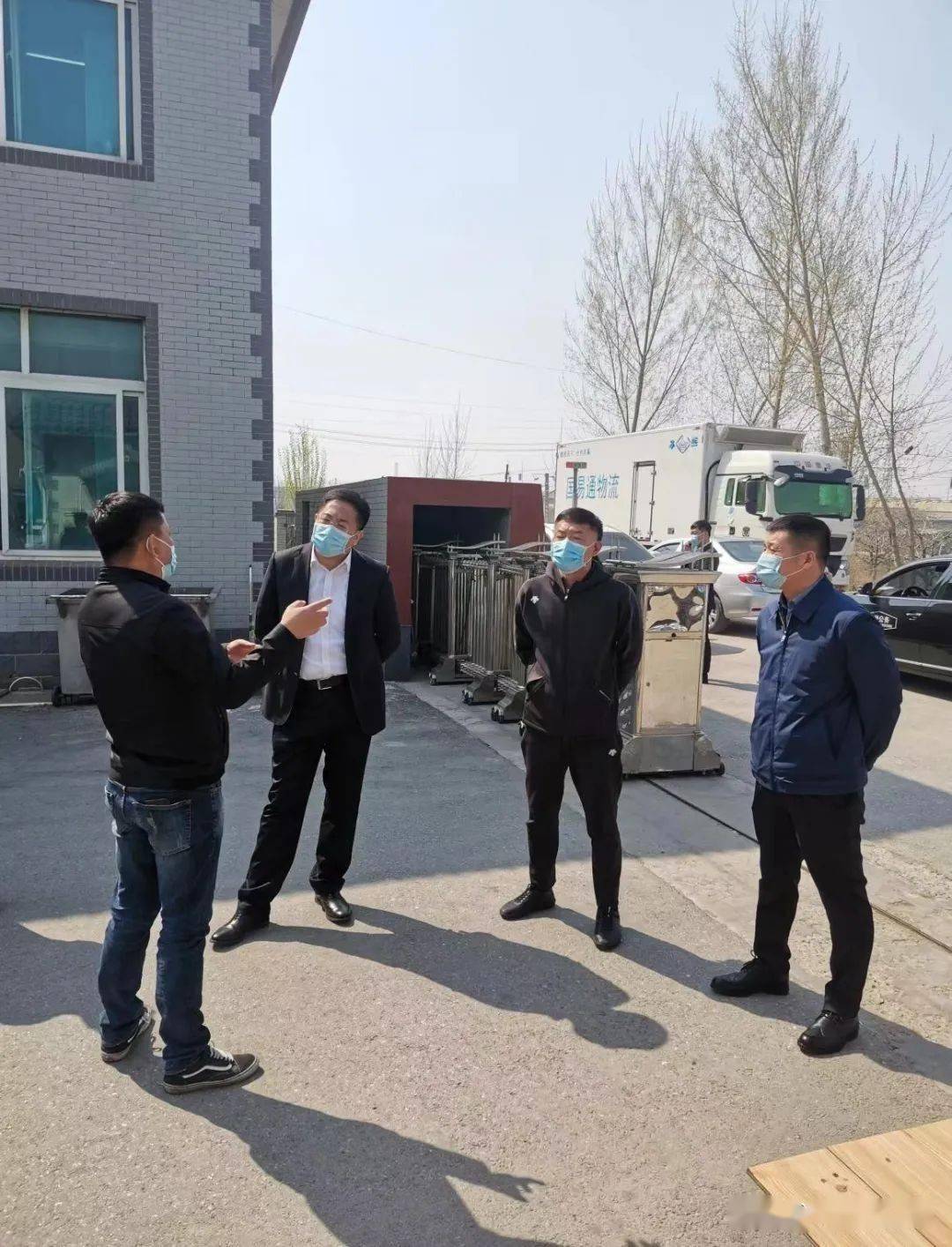 盖州市开展工业领域疫情防控督导检查工作_企业_营口_王锐
