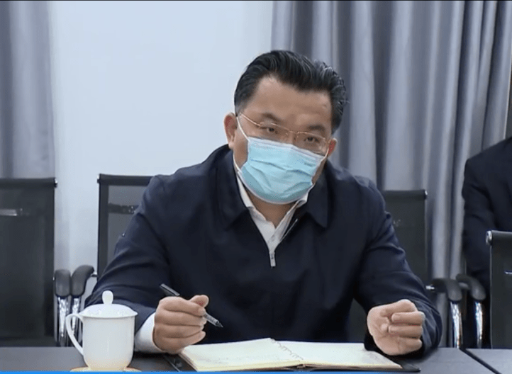 黄冈市委副书记市长李军杰一行莅临凯伦股份走访调研