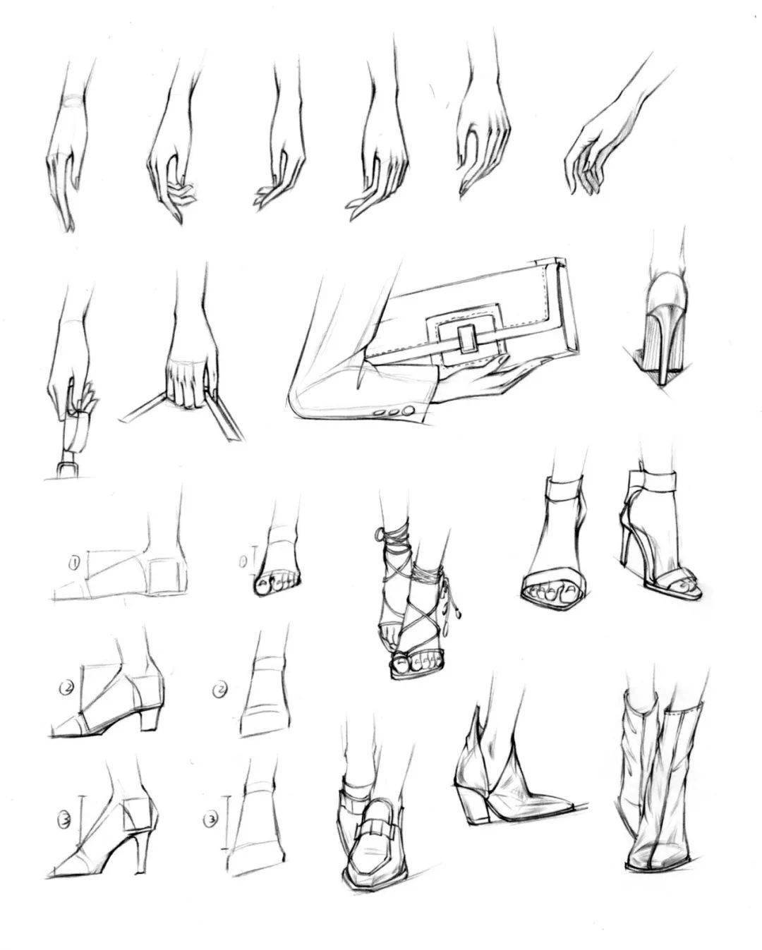 网课有赠课马克笔时装画快速表现技法丁香班在线课程4月19日开课预约