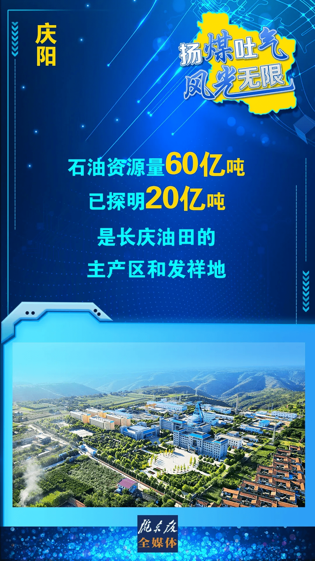 微海报庆阳扬煤吐气风光无限