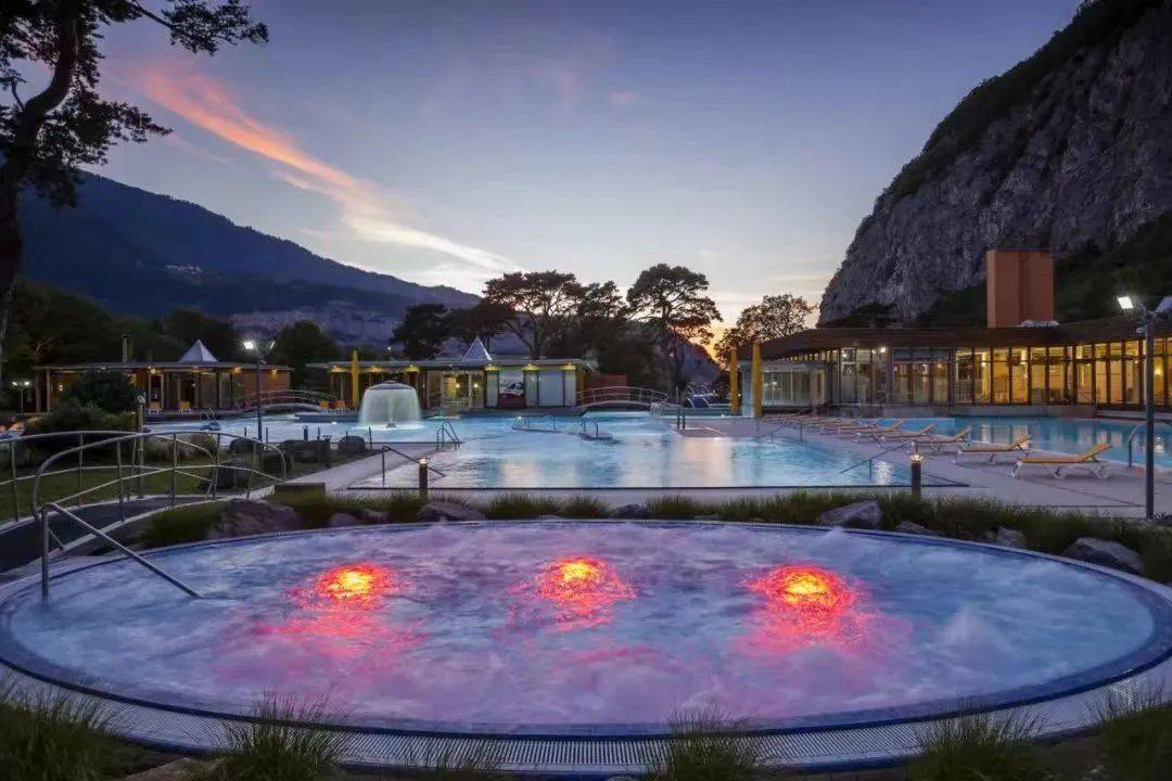 温泉康养王国瑞士lavey温泉让每一个为温泉而来的你乐而忘返