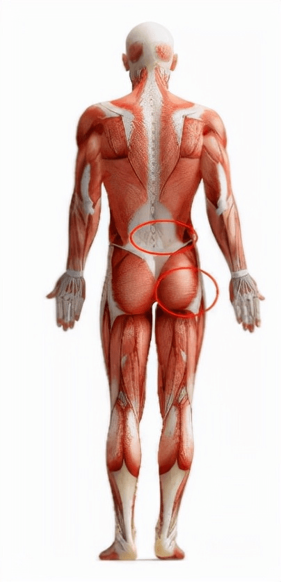 骶髂关节炎主要疼痛位置在腰部和骶尾部,疼痛为钝痛,可放射至臀部