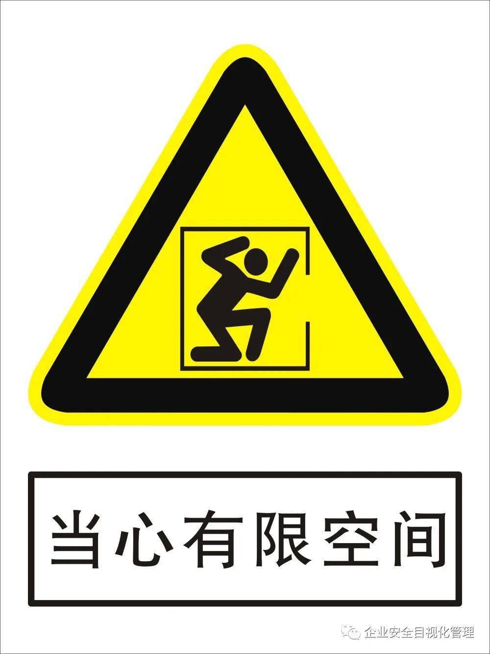 aqtxxxx工贸企业有限空间警示标志征求意见稿