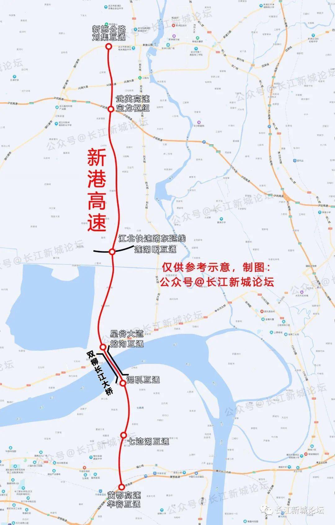 新港高速双柳长江大桥及接线工程全长34.69公里,投资估算166.