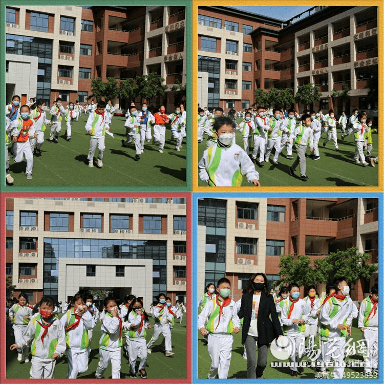 大雁塔小学雁南分校举行应急疏散演练活动纪实