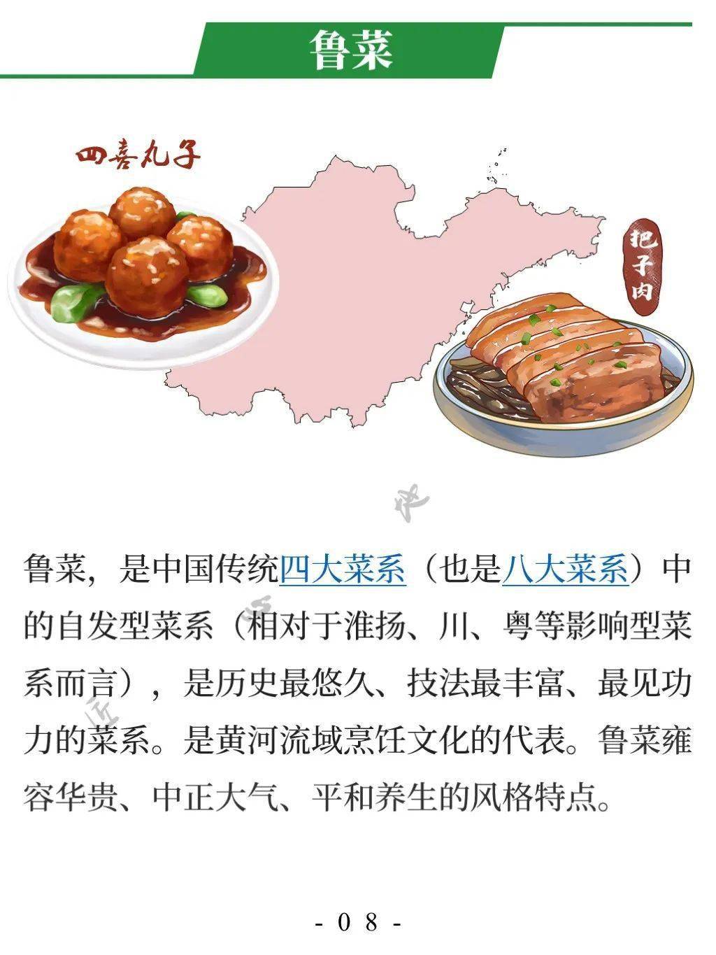 中国八大菜系分布图图片