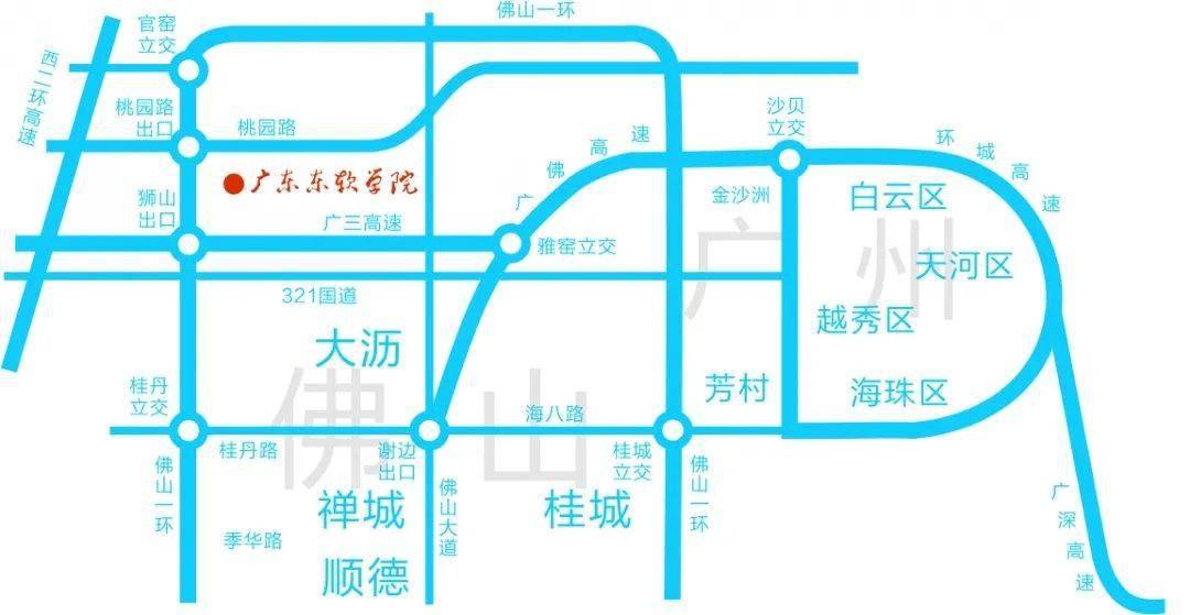 东软学院地图图片