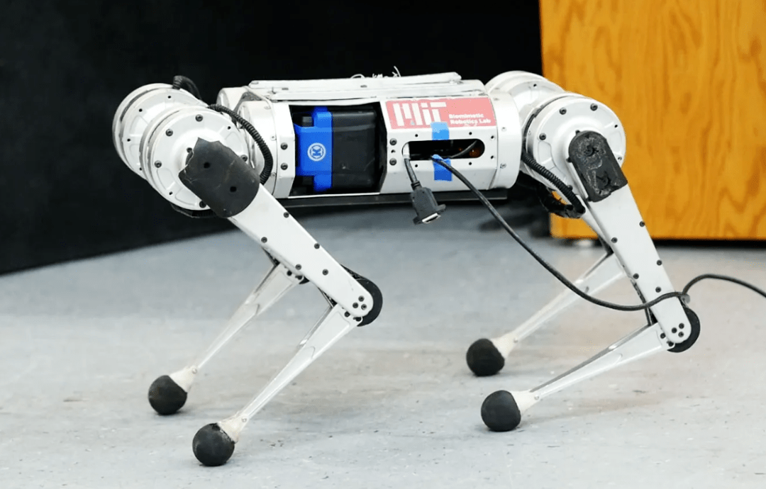 mitmit的技术宅们造出了一种名为 mini cheetah 的四足机器:它的大脑