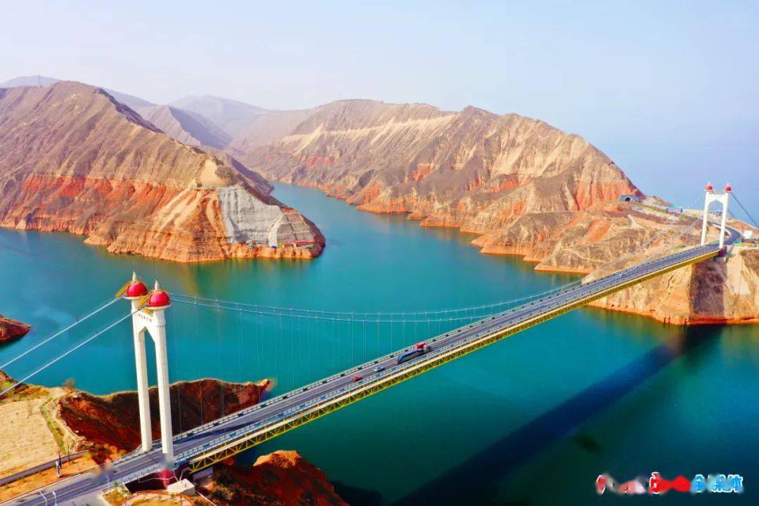 刘家峡太极桥图片