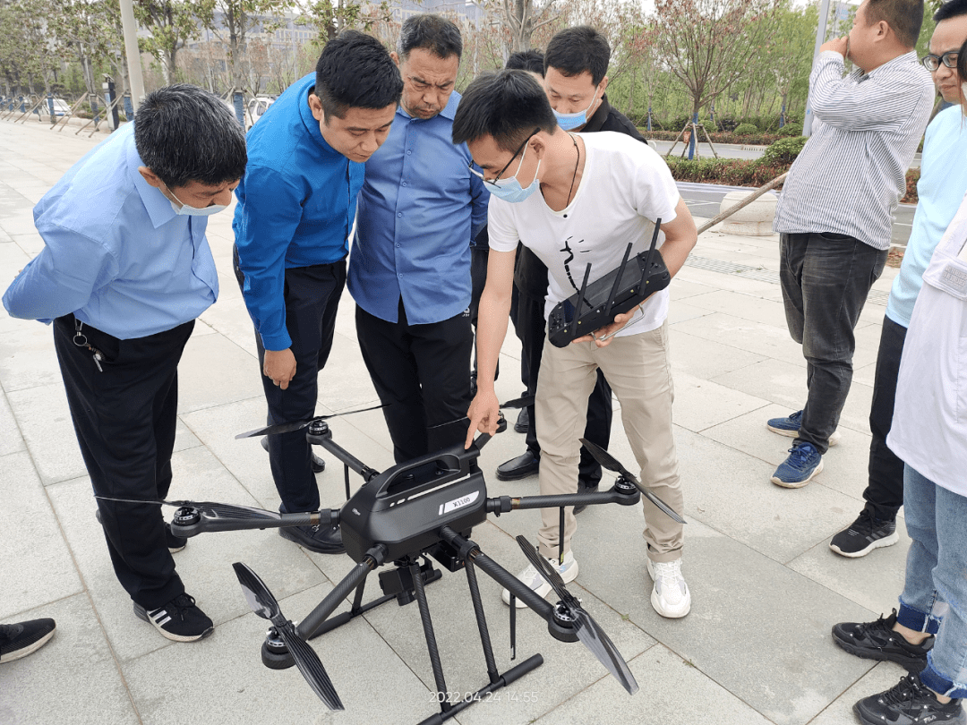 市生态环境综合行政执法支队开展无人机专项培训