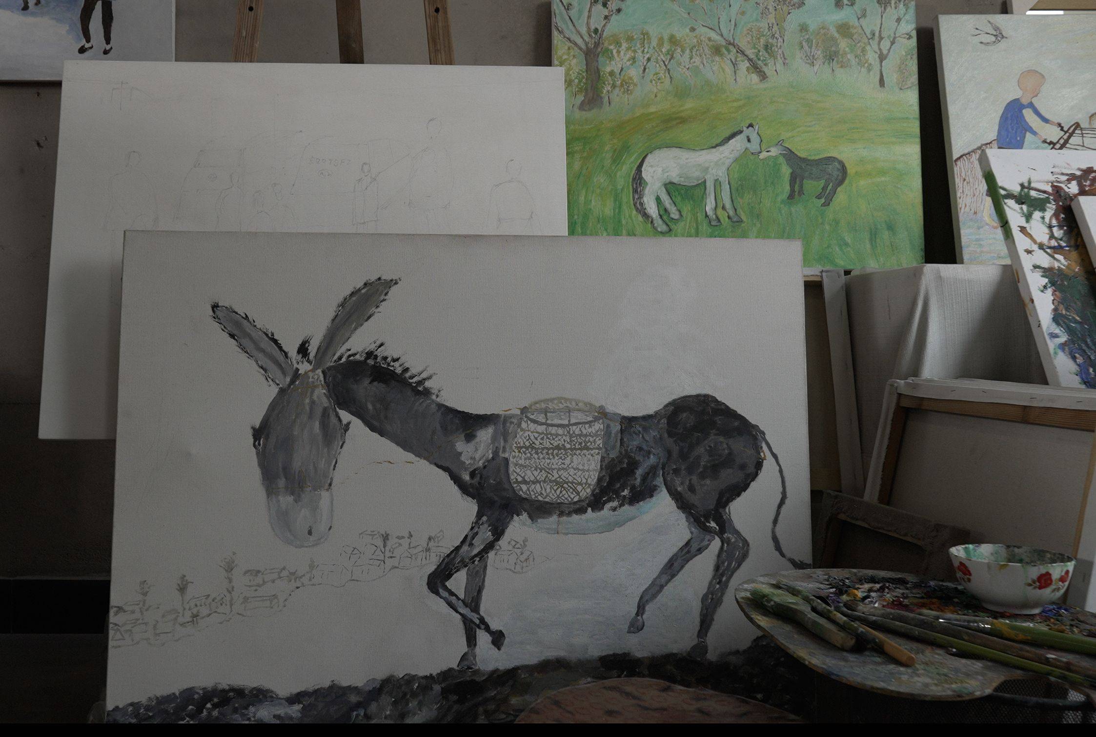 土生土长的农民画家_宝珠_刘秀芬_生活