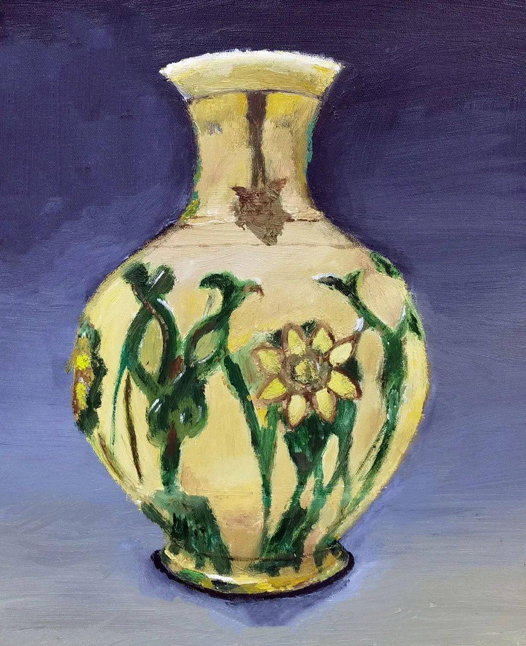 渭南初级中学第七届校园文化艺术节传承的力量美术油画作品展