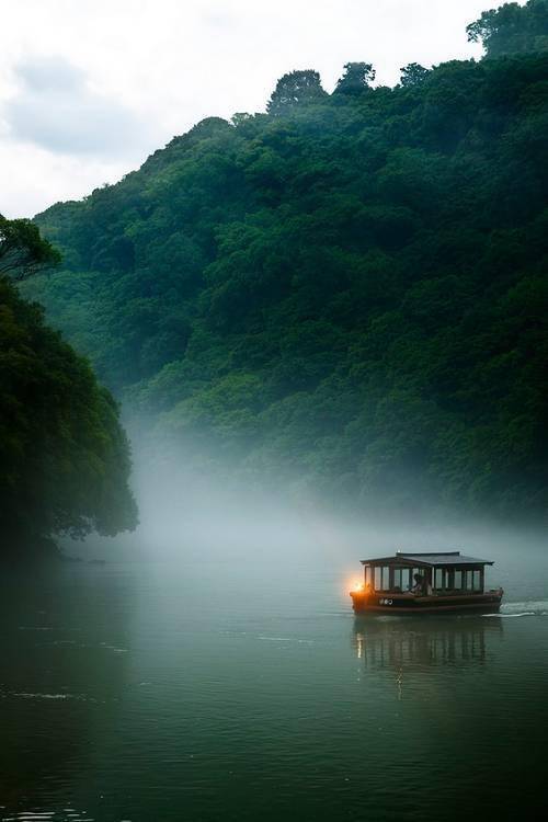 真实山水风景图片意境图片