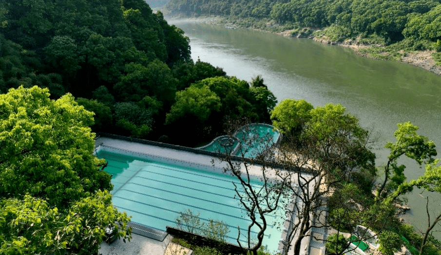 剑阁县北温泉图片