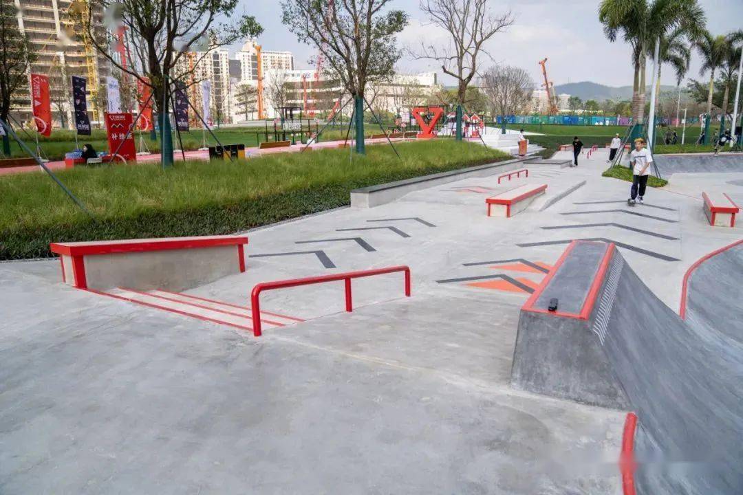 光明虹桥公园滑板场- 深圳市光明区科林路与茶林路交口 -光明区的虹桥