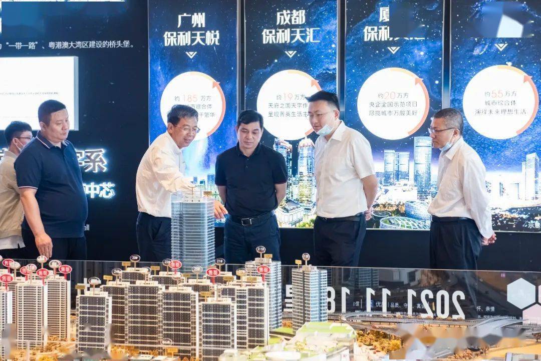 陈阳山副市长深入房地产开发企业开展考察调研