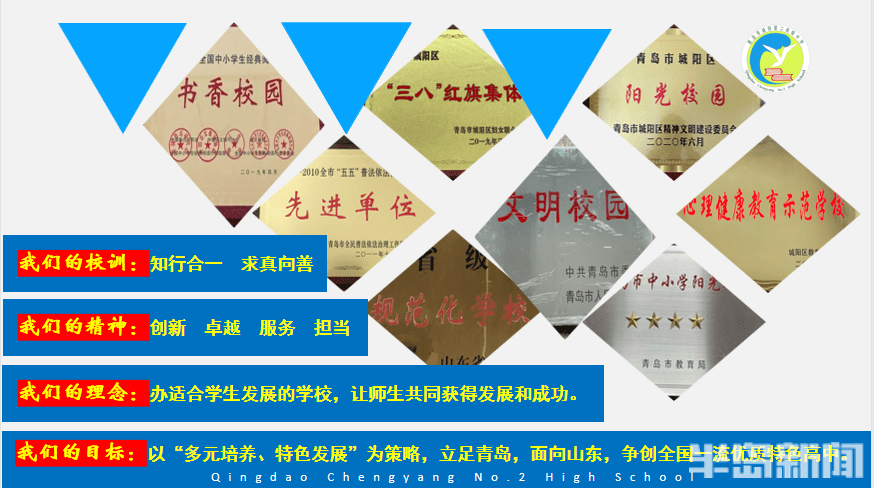 城阳二中2022年自主招生咨询窗口全面开放办适合学生发展的学校创全国