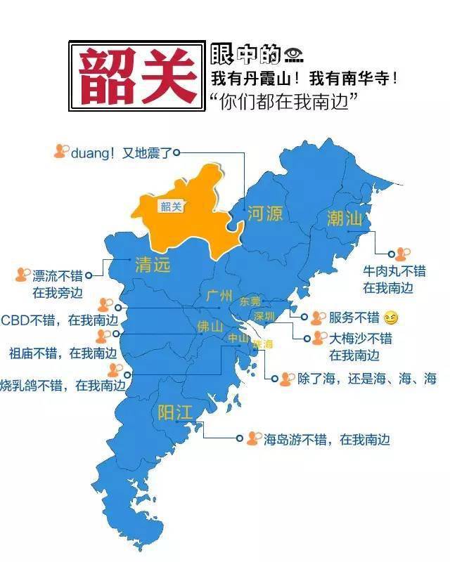 广东各城市人民眼中的自己和别人_集聚_全省_比重