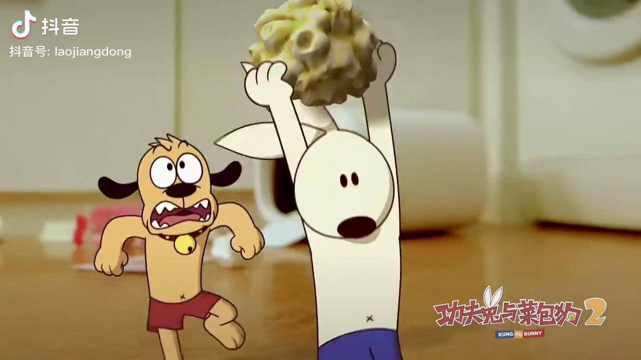 香蕉动漫家里没粮食后功夫兔跟菜包狗竟在家里出现了幻觉童年动画动画